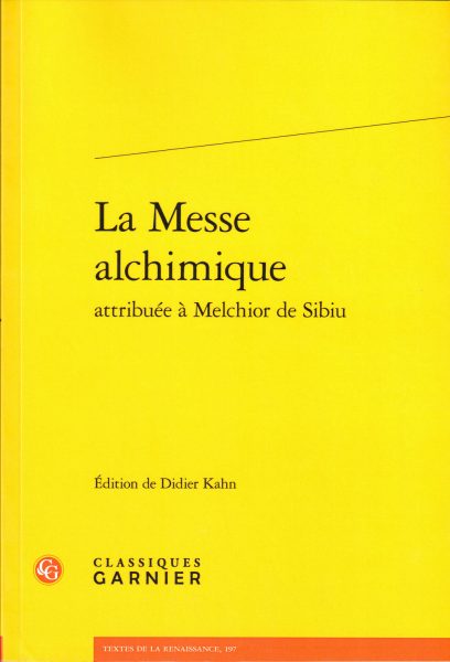 La Messe alchimique attribué à Melchior de Sibiu