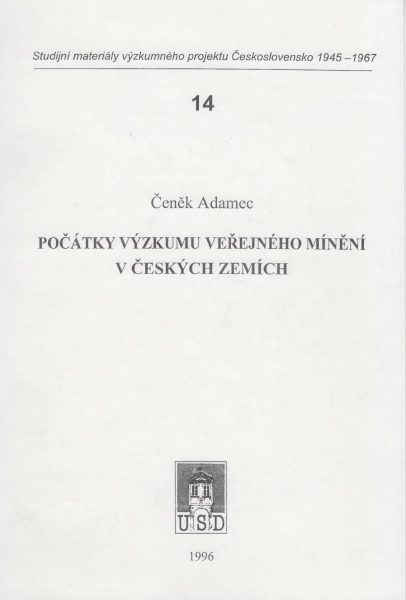 Počátky výzkumu veřejného mínění v českých zemích