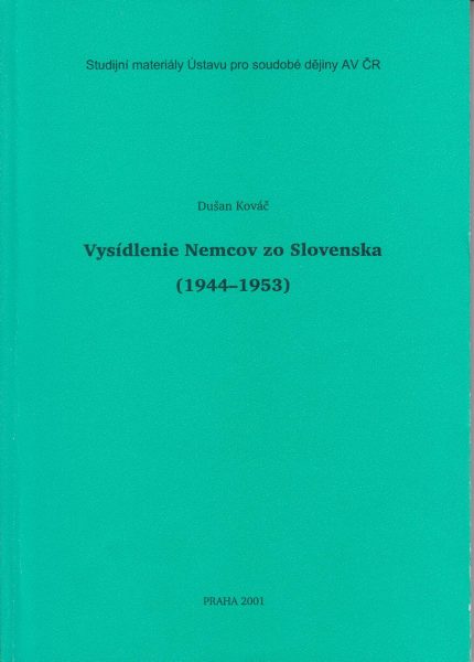 Vysídlenie Nemcov zo Slovenska 1944–1953