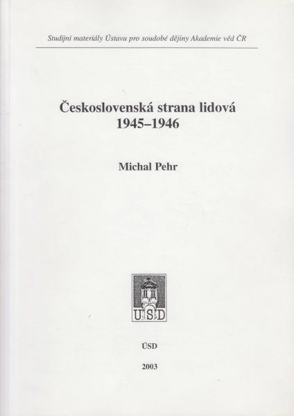 Československá strana lidová 1945–1946