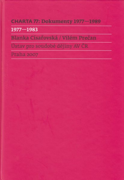 Charta 77. Dokumenty 1977–1989