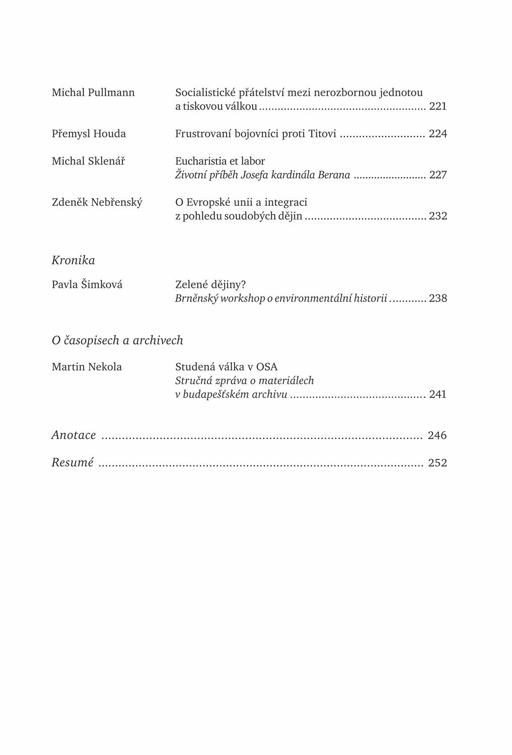 Obsah 2