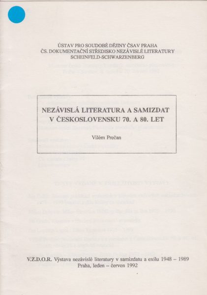 Nezávislá literatura a samizdat v Československu 70. a 80. let