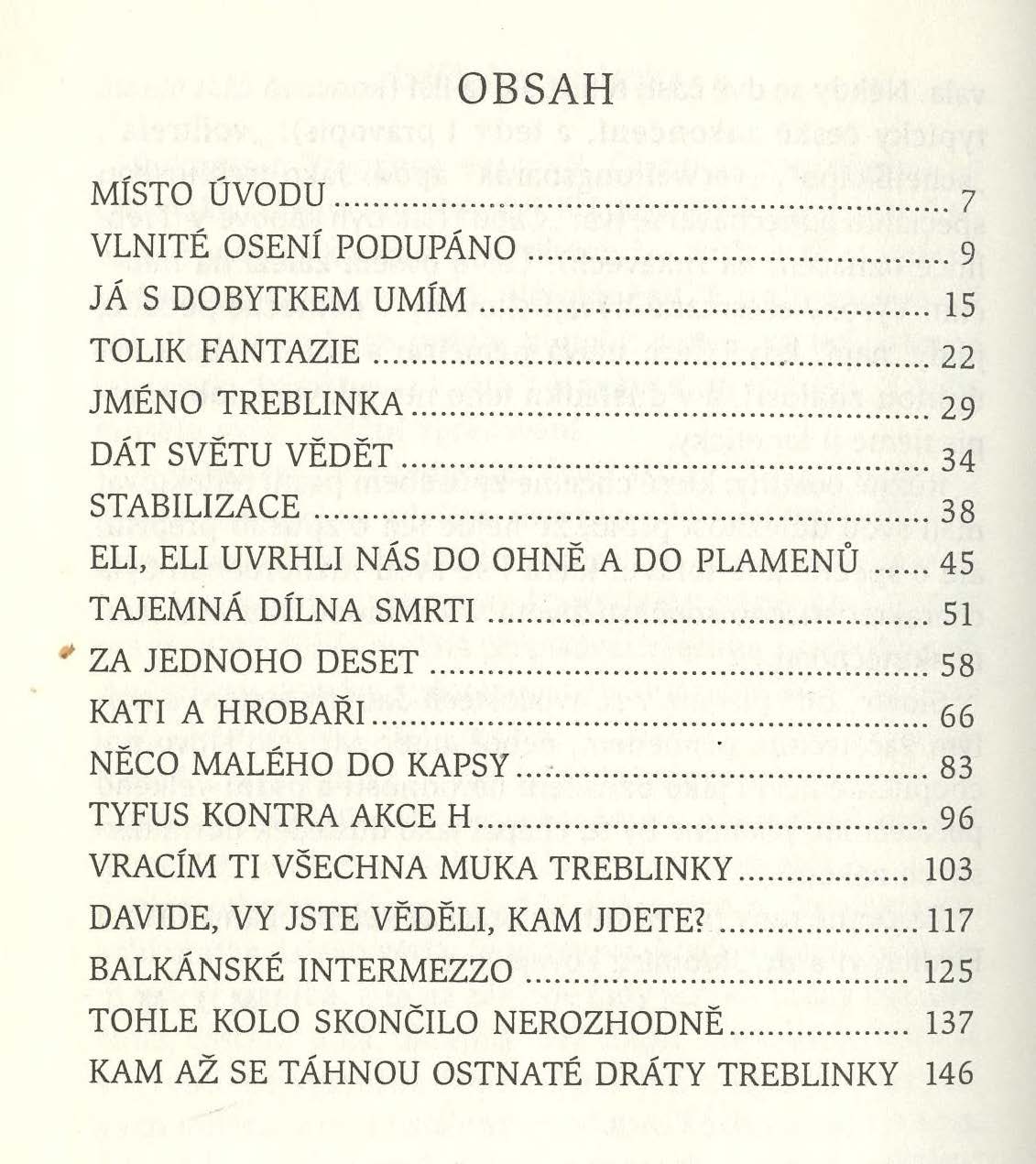 Obsah 1