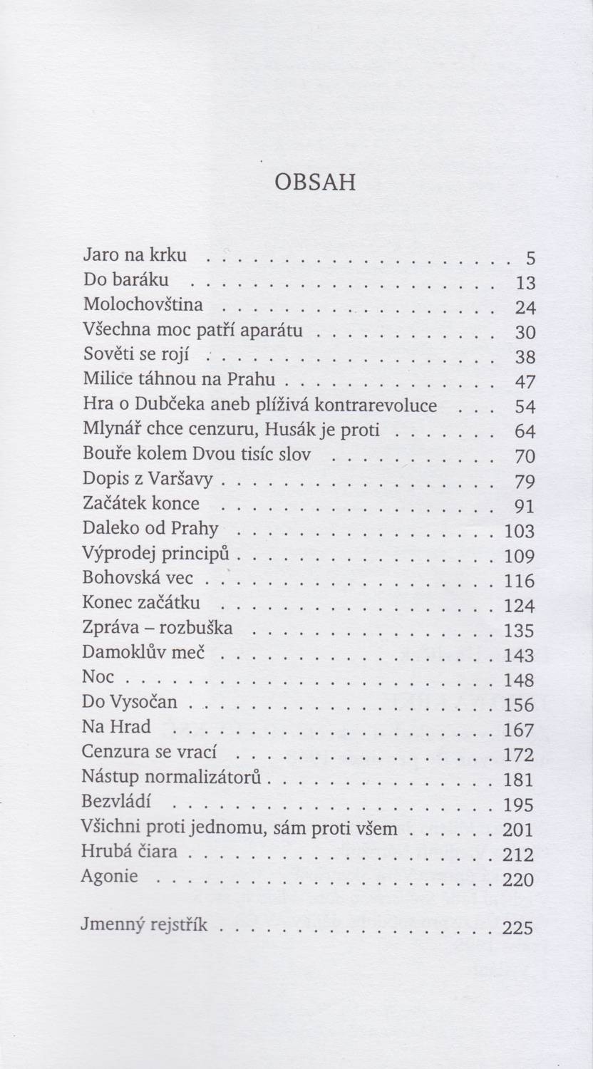 Obsah 1
