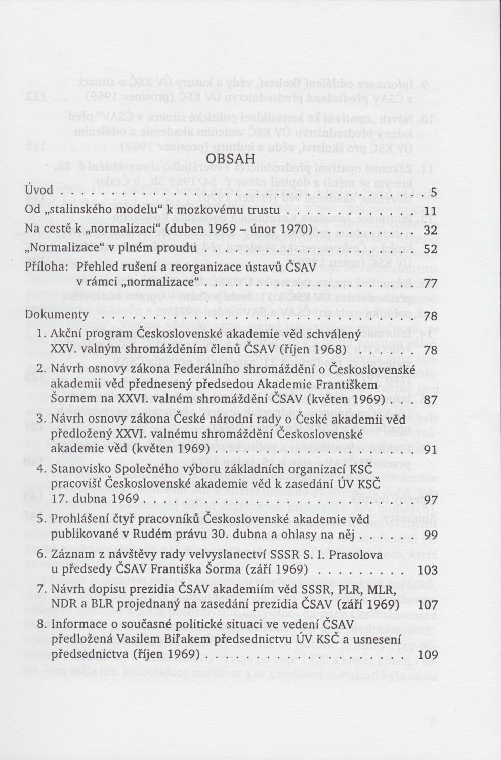 Obsah 1