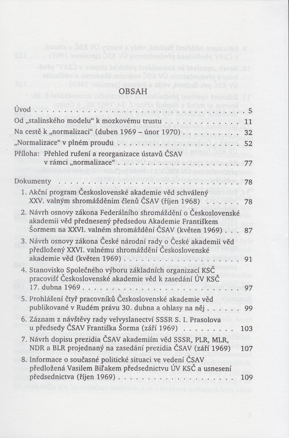 Obsah 1