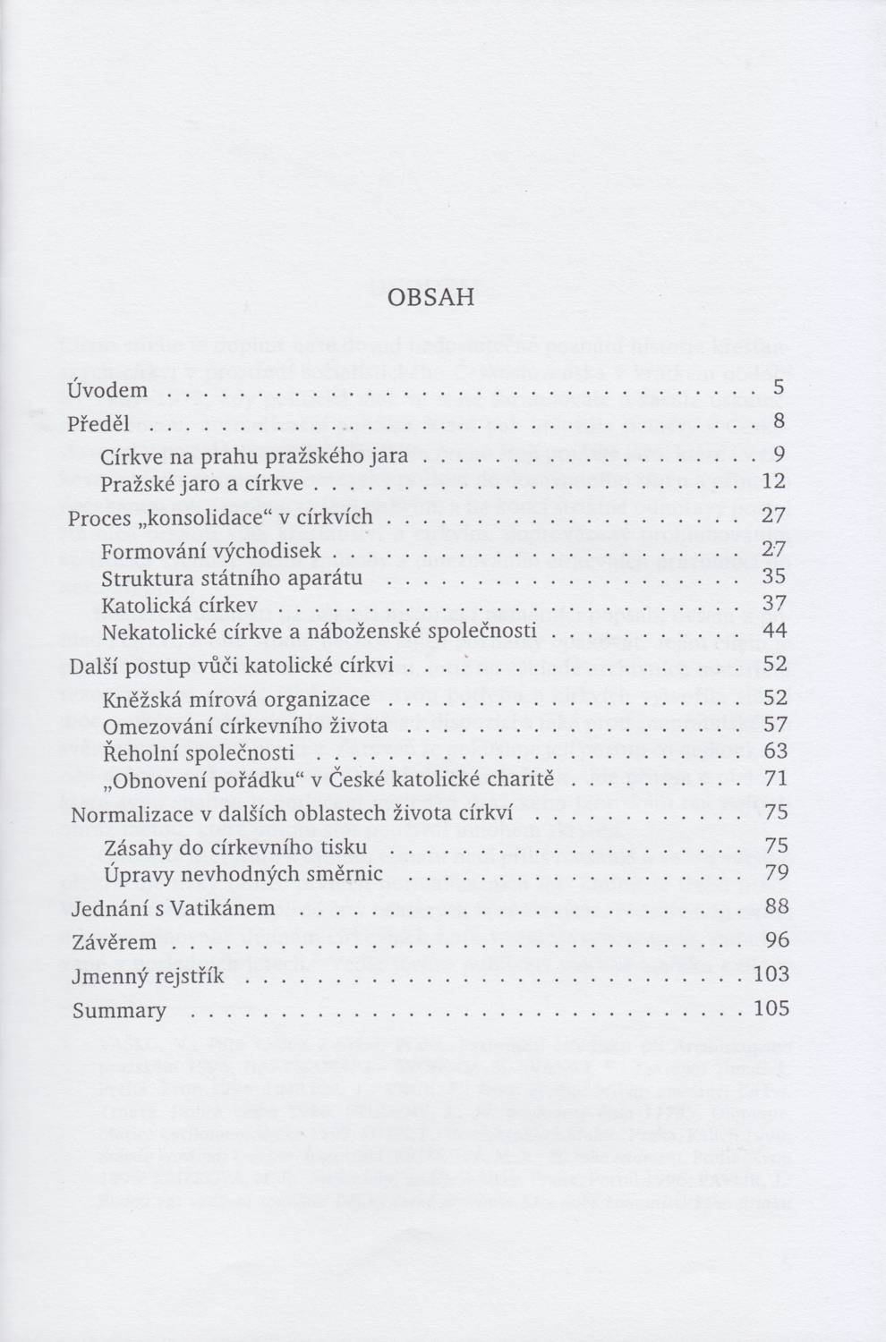Obsah 1