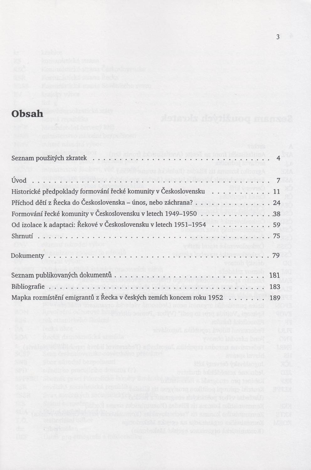Obsah 1