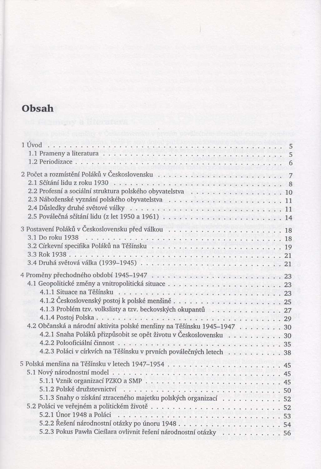 Obsah 1