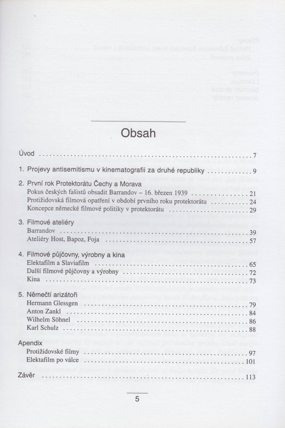 Obsah 1