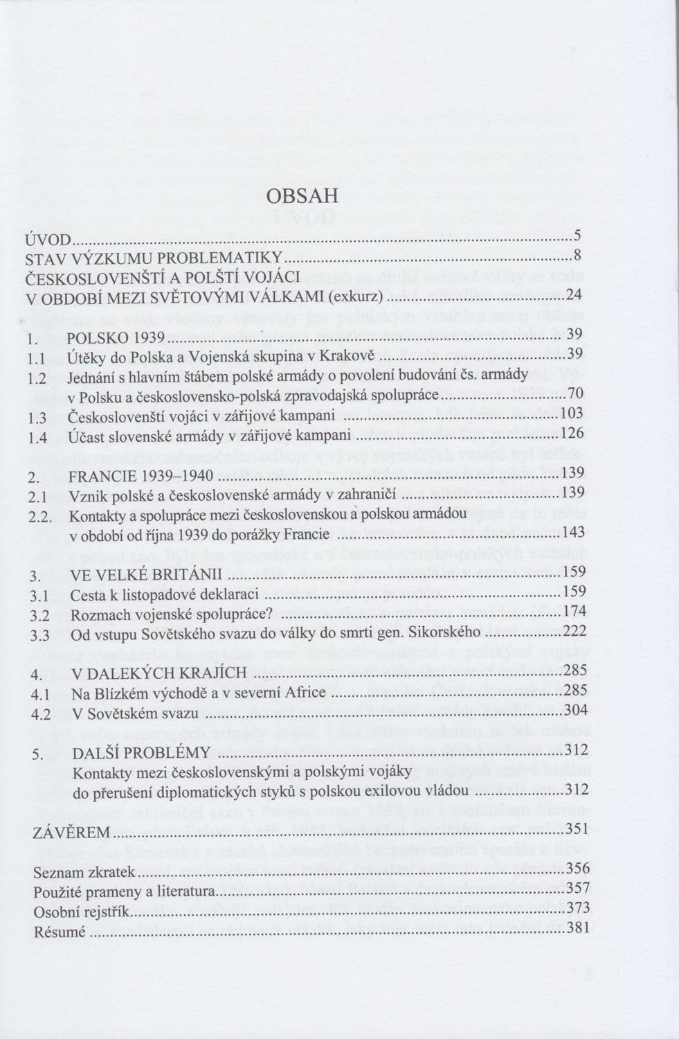 Obsah 1