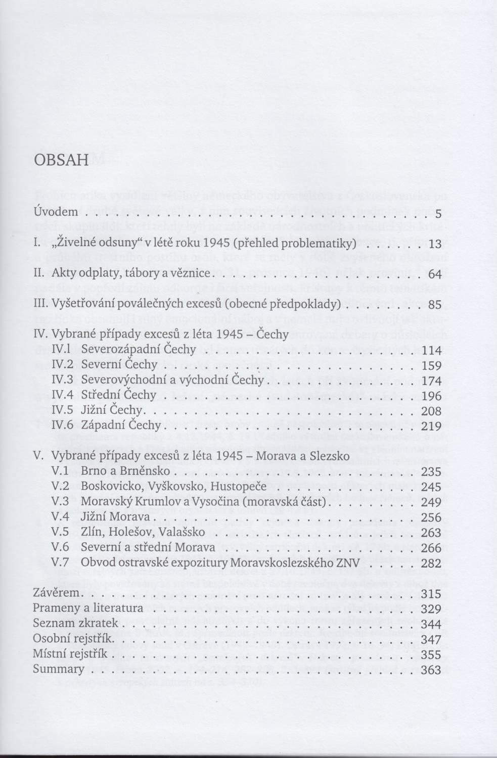 Obsah 1