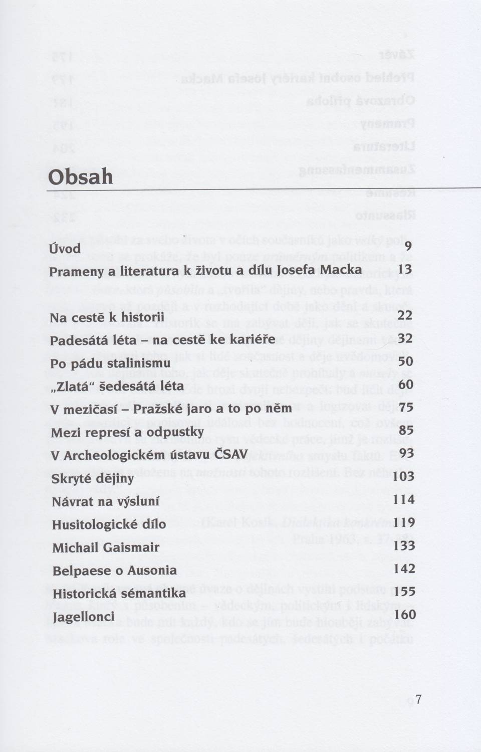 Obsah 1