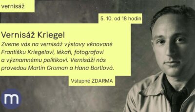 Kriegel (1908–1979) lékař – politik – fotograf