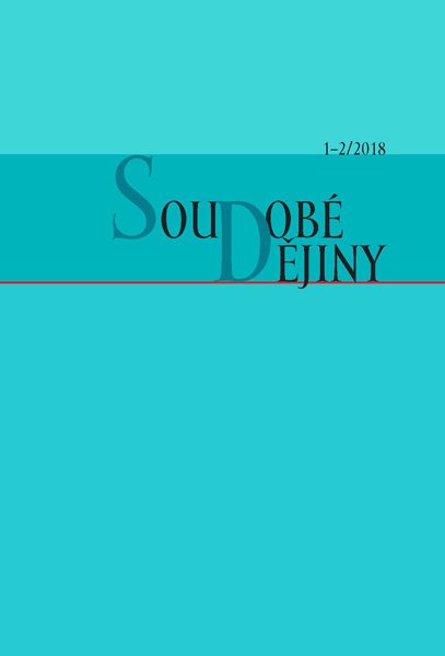 Soudobé dějiny 1–2 / 2018