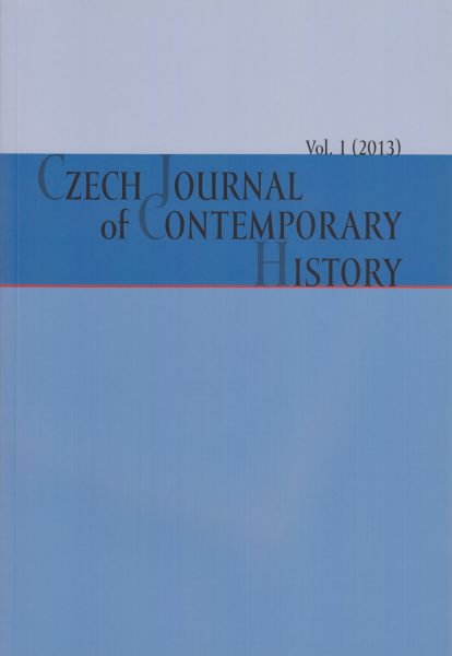Czech Journal of Contemporary History I / 2013