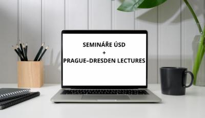 Ústavní semináře + Prague-Dresden Lectures v zimním semestru 2026