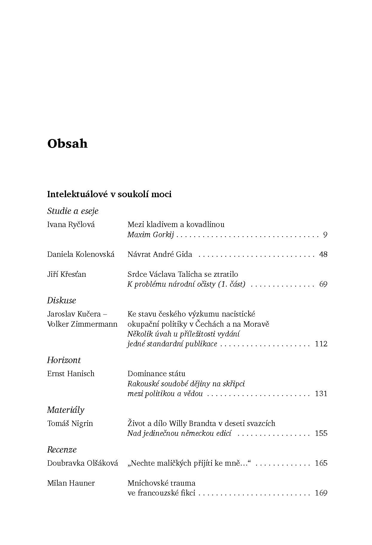 Obsah 1