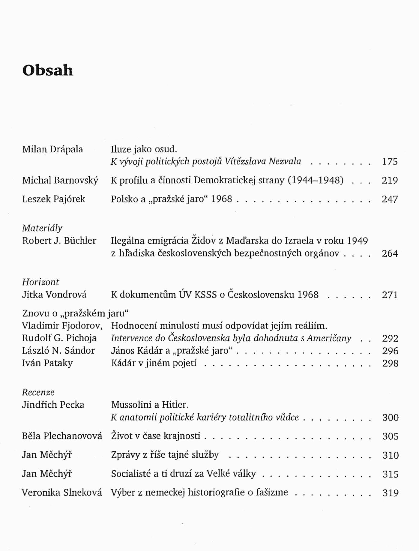 Obsah 1