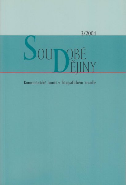 Soudobé dějiny 3 / 2004