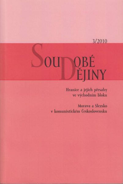 Soudobé dějiny 3 / 2010