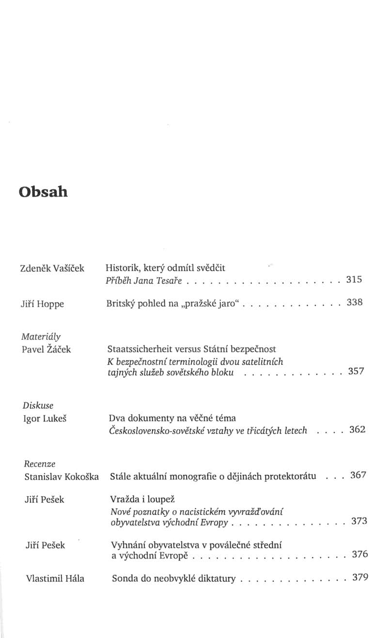 Obsah 1