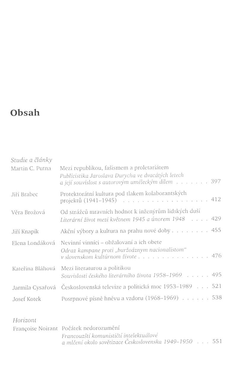 Obsah 1