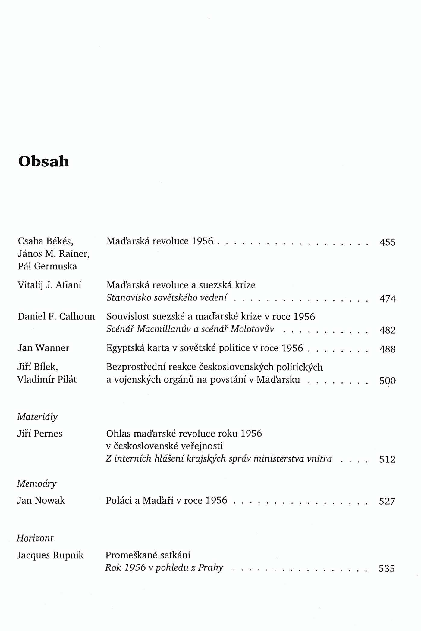 Obsah 1